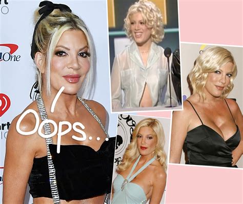 Tori Spelling Recalls Omg Nip Slip At Awards Show Years Ago Right After Getting Boob Job
