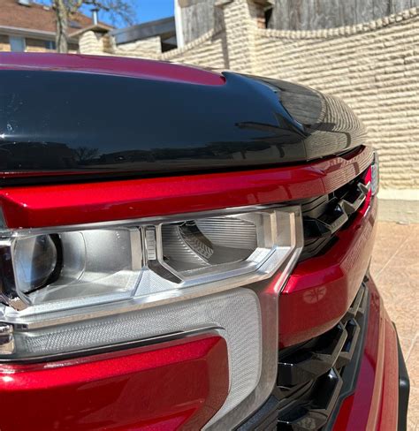 Bug Shield Hood Protector Tape On Smoked Deflector For Ford Edge 2015