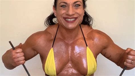 Hot Oil Muscle Worship Ripped Vixen Clips4sale