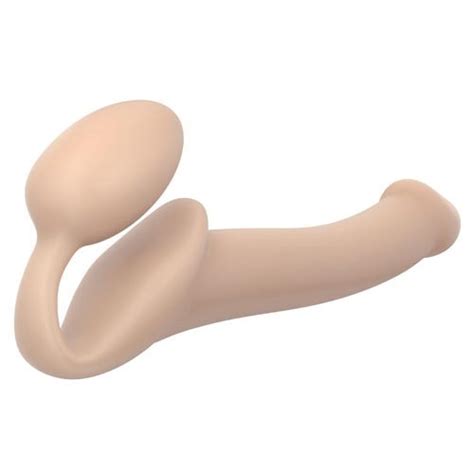 Strap On Me Medium Silicone Bendable Strapless Strap On Vanilla Sex Toys At Adult Empire