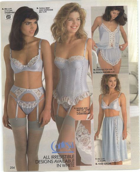 Catalog Retro Lingerie 80s Telegraph