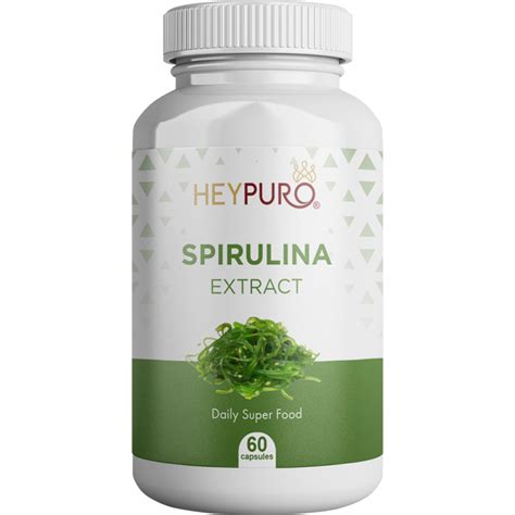 Spirulina Capsules 500 Mg