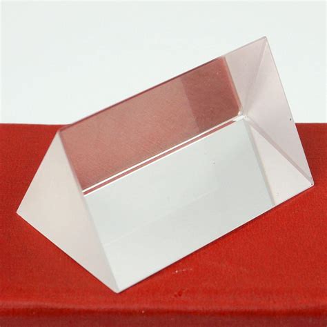 30x30x50mm K9 Crystal Triangular Prism For Teachin Grandado