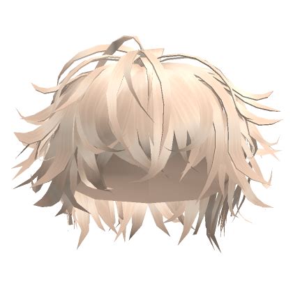 Blonde Messy Anime Hair S Code Price Rblxtrade