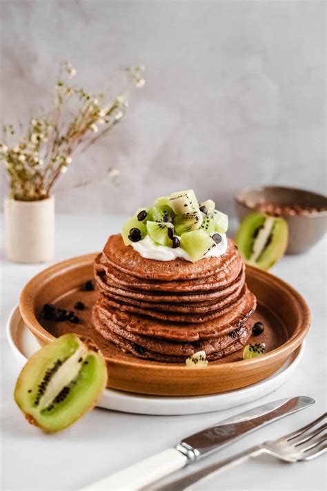 Double Chocolate Chip Pancakes Inthemidnightkitchen