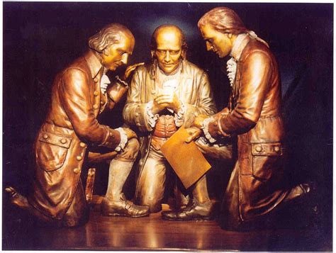 Appeal To Divine Providence The Founding Fathers Bronze Sculpture By