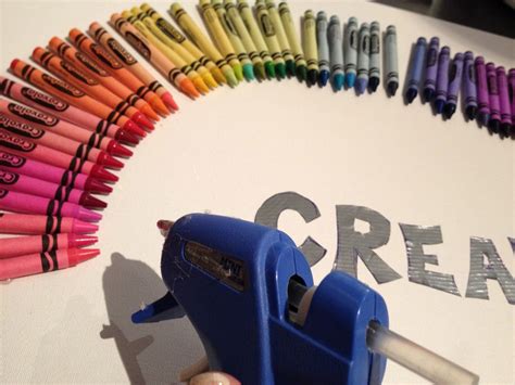 Living Loving Laughing And Creating Everyday Pinterest Project 10 Melted Crayon Art