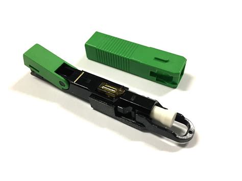 Fast Conector Reutiliz Vel Ftth Sc Apc Verde M Ibs Do Brasil