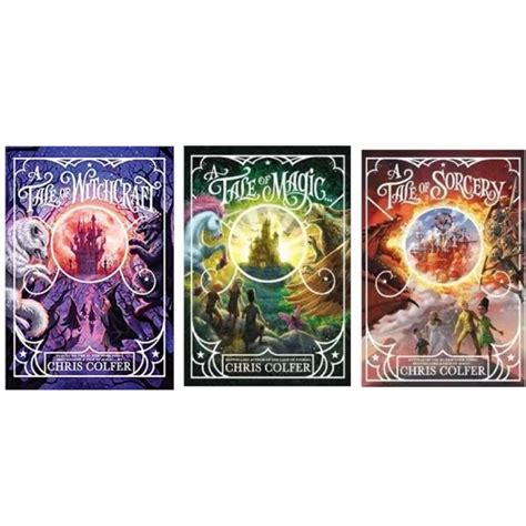 Hardcover 3 Books A Tale Of Magic A Tale Of Witchcraft A Tale Of Sorcery By Christopher Colfer