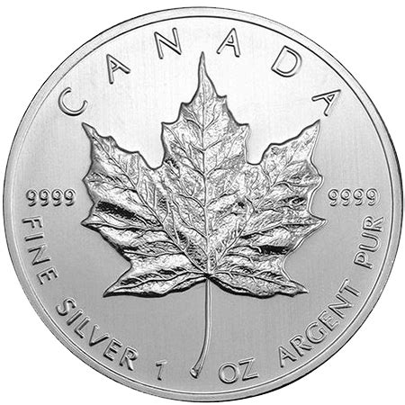 Canadian Silver Maple Leaf Coin | 31.1 grams of Pure Silver