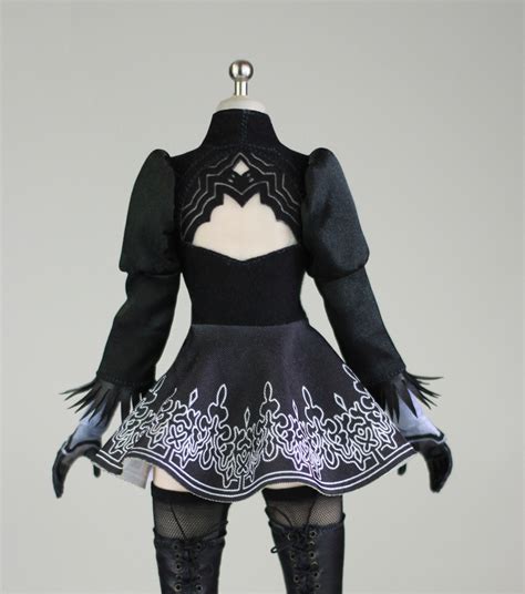 Scale Sexy Black Dress For Tbleague Phicen Hot Toys Female Figure Usa Ebay