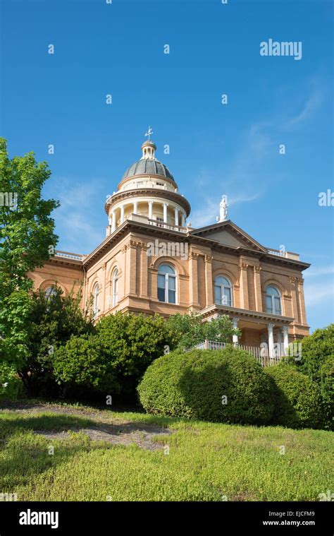 Historic Auburn Courthouse Stock Photo - Alamy