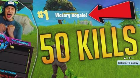 50 Kills World Record Fortnite Battle Royale Funny And Wtf Moments