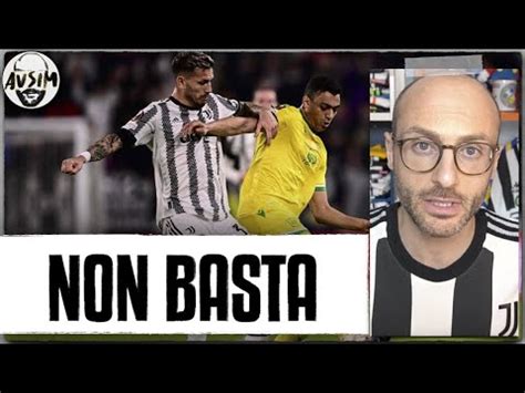 Le Cose Positive Di Juventus Nantes Avsim Tattica Youtube