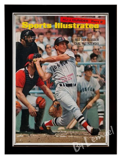 Carl Yastrzemski Sports Illustrated Magazine Cover 1967 T Etsy