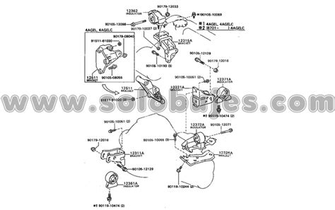 Soporte Motor Derecho Corolla 1986 Solobujes