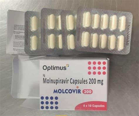 Molnupiravir Molcovir Mg Capsules Treatment Covid At Rs