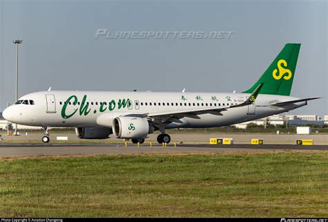 B 000L Spring Airlines Airbus A320 251N Photo By Aviation Changxing