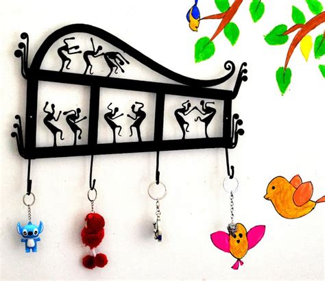 Buy Wrought Iron Tribal Key Holder Online In India At Best Price