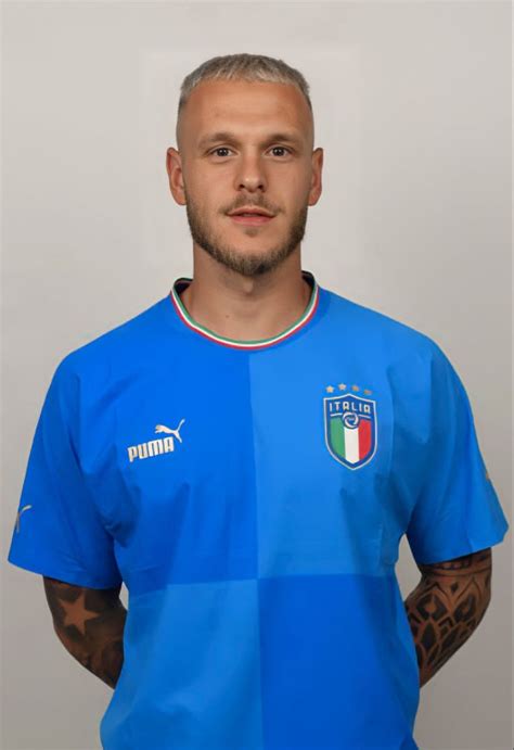 Federico Dimarco Azzuri Italy Italy National Football Team Football