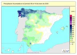 Las Lluvias Acumuladas Desde Octubre Se Cifran En 230 L M2 Alrededor