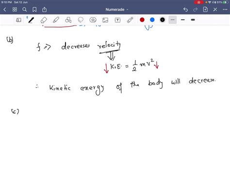 SOLVED Underline The Correct Alternative A When A Conservative Force