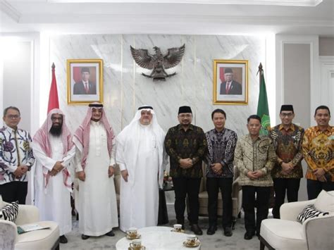 Menag Dan Dubes Arab Saudi Bahas Persiapan Kunjungan Menteri Urusan