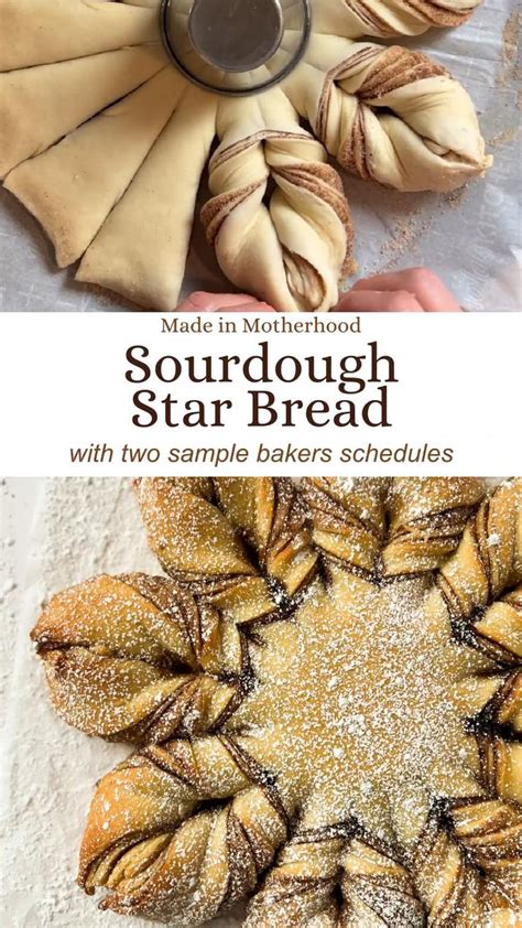 Sourdough Star Bread Made In Motherhood Video Recipe Video In