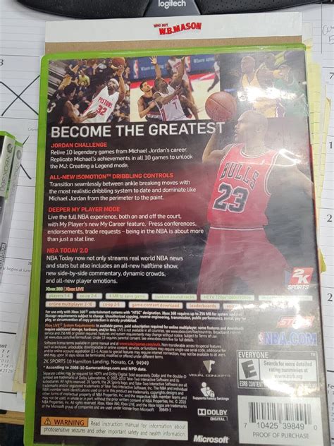 NBA 2K11 Microsoft Xbox 360 2010 EBay