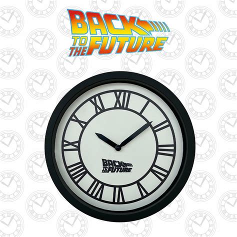 Back to the Future Wall Clock | Unique Timepiece for Fans – Back to the ...