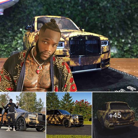 Renowned Boxer Deontay Wilder Takes Pride In Owning A Rolls Royce A