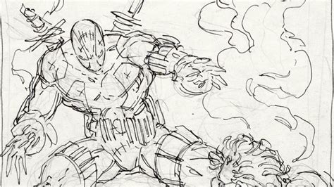 Rob Liefelds First Original Drawings Of Deadpool Are Going Up For Auction — Geektyrant