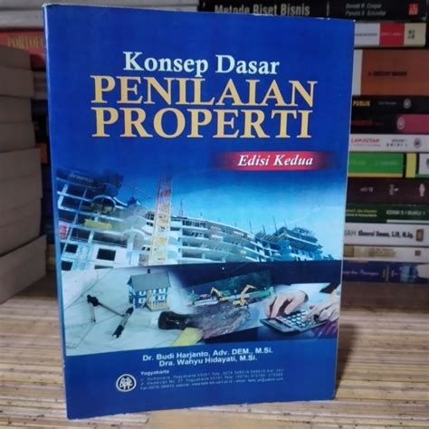 Jual Konsep Dasar Penilaian Properti Edisi By Budi Harjanto Shopee