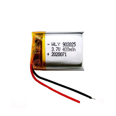 Buy 400 Mah 37v Single Cell Rechargeable Lipo Battery Online At