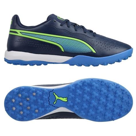 Puma King Match Tt Gear Up Persian Blue Vert Bleu Unisportstore Fr