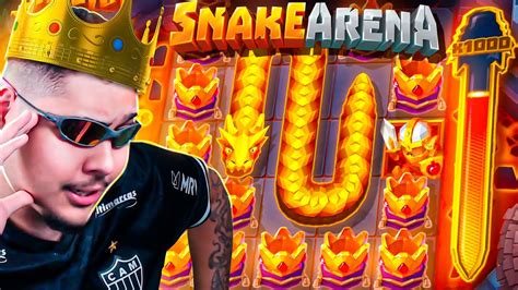 JOGUEI O SLOT QUE MAIS PAGA MAXWIN ELE É MEU FAVORITO Snake Arena é