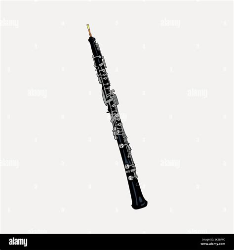 Oboe Clipart Music Instrument Illustration Vector Stock Vector Image