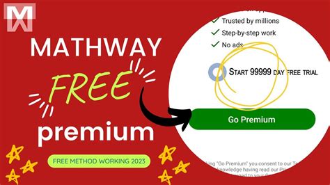 How To Use Mathway For Free And Get Premium With Unlimited Steps In