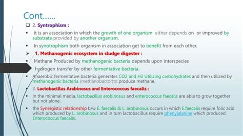 Microbial Interaction Ppt Microbial Interaction And Their Types