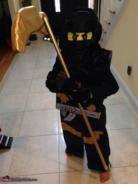 Lego Ninjago Cole Halloween Costume | DIY Instructions - Photo 4/4