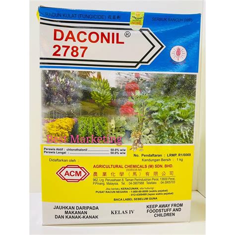 Kg Daconil Acm Fungicide Shopee Malaysia