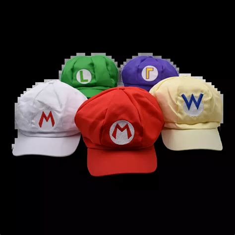 SUPER MARIO LUIGI Cap Hat Fancy Dress Up Costume Halloween $7.16 ...