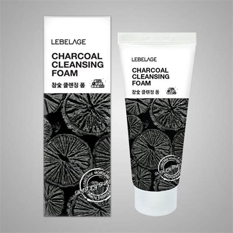 Lebelage Charcoal Cleansing Foam 100 Mls Beauty Personal Care