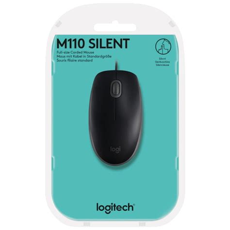 Logitech B110 Silent USB 1000 DPI