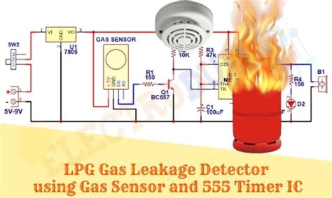 LPG Leakage Detector Leak Detector Circuit With Full, 43% OFF