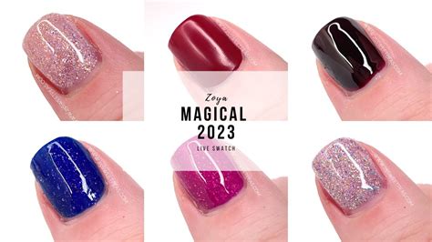 Zoya Magical Collection Sweetpeas Youtube