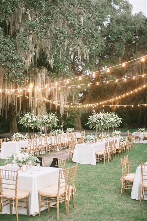 Wedding Inspiration Outdoor Reception Decoraciones De Boda