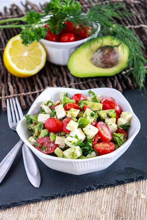 Avocado Mozzarella And Tomato Salad