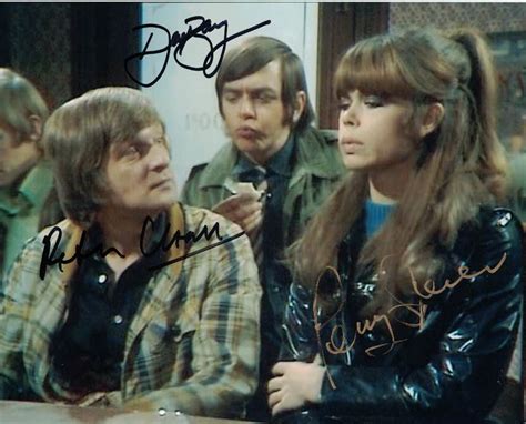 David Barry Penny Spencer And Peter Cleall Please Sir Triple Signed