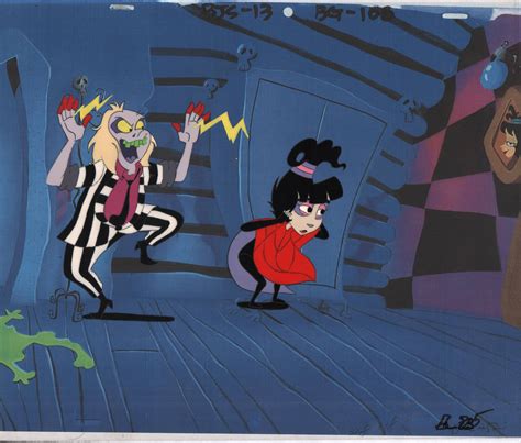 Beetlejuice Lydia Hand Painted Original Production Animation Etsy